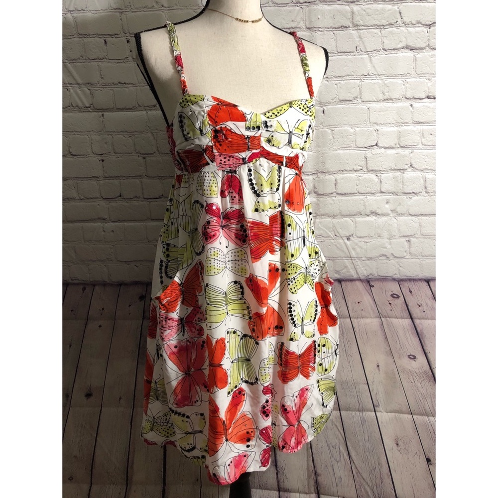 Nanette Lepore Butterfly Print Dress
